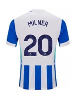 Moške Nogometnih dresov Brighton James Milner #20 Domači 2025-26 Kratki rokavi Moške Nogometnih dresov Brighton James Milner #20 Domači 2025-26 Kratki rokavi